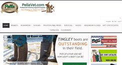 Desktop Screenshot of pellavet.com