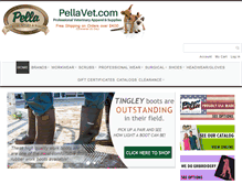 Tablet Screenshot of pellavet.com